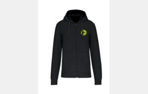 Sweat-shirt zippé Douvres Tennis de Table pour homme